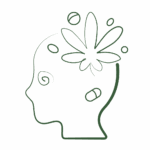 Illustration d’un cerveau symbolisant les différentes formes d’addictions accompagnées en thérapie